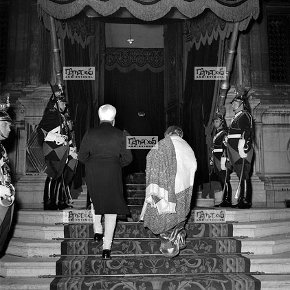 Paris, 24-03, Htel de Ville, rception des ambassadeurs par le Maire de Paris