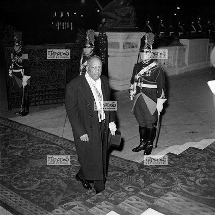 Paris, 24-03, Htel de Ville, rception des ambassadeurs par le Maire de Paris