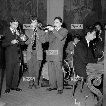 Paris, 29-03, Mairie du Vme, championnat de France de Jazz amateur, l'orchestre gagnant