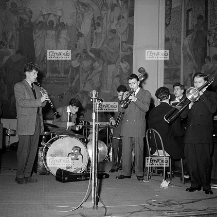 Paris, 29-03, Mairie du Vme, championnat de France de Jazz amateur, l'orchestre gagnant