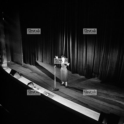 Paris, 22-04, Thtre Marigny, Soire Edith Piaf et Jacques Pils