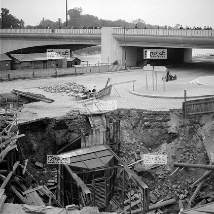 Suresnes, 13-05, boulement pendant les travaux