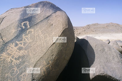 Sahara, Hoggar, Ventredechelle, gravures