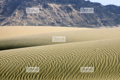 Sahara, Hoggar, Inakecheker,  dunes, basaltes