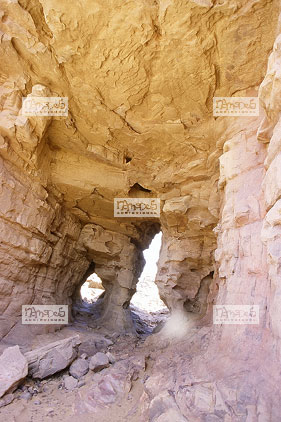 Sahara, Hoggar, El Ghoussour, grotte