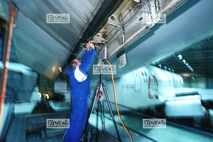 N�mes, Ateliers d'entretien d'avions, Radiographie