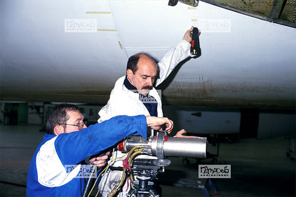 N�mes, Ateliers d'entretien d'avions, Radiographie