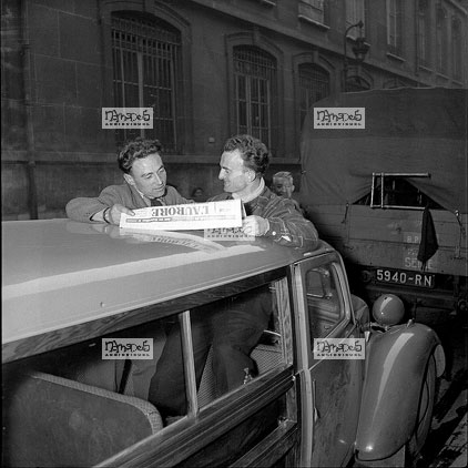 Paris, 14-02, Jean Robic � l'Aurore
