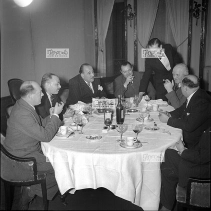 Paris, 04-03, D�jeuner Caf� de Pari s des principaux d�positaires de l'Aurore