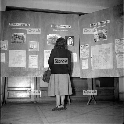 Vincennes, 29-03, Mairie, expo Urbanisme