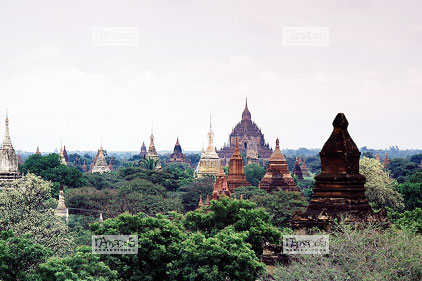 Pagan, Temple Ananda, vue g�n�rale