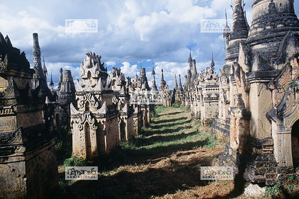Shan, Sanctuaire de Kakku, Petites chapelles