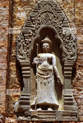 Angkor, d�tail de sculpture