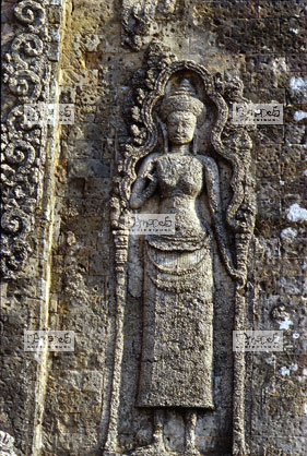 Angkor, d�tail de sculpture