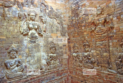 Angkor, d�tail de sculpture