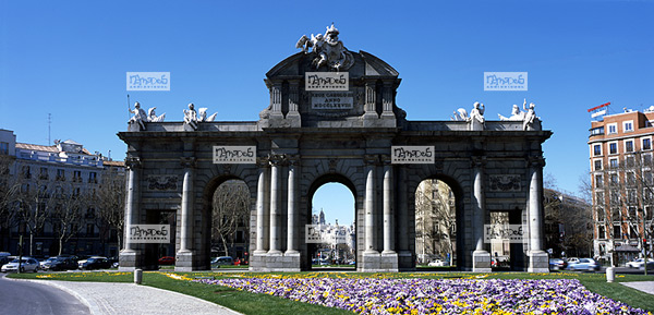 Europe, Espagne, Madrid, Puerta de Alcal�