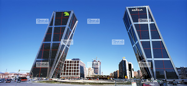 Europe, Espagne, Madrid, Puerta de Europa