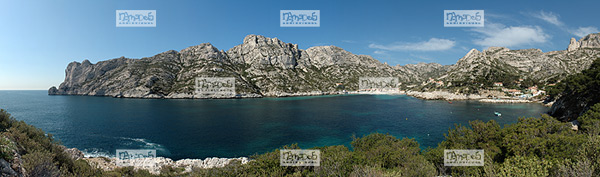 Europe, France, 13 Bouches du Rh�ne, Marseille, la calanque de Sormiou