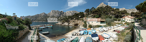 Europe, France, 13 Bouches du Rh�ne, Marseille, la calanque de Sormiou