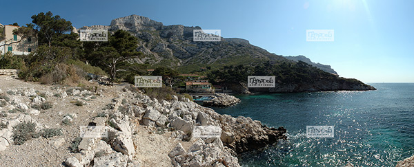 Europe, France, 13 Bouches du Rh�ne, Marseille, la calanque de Sormiou