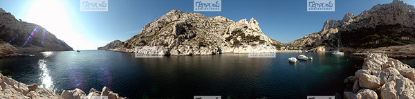Europe, France, 13 Bouches du Rh�ne, Marseille, la calanque de Morgiou
