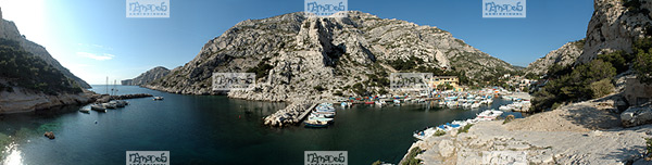 Europe, France, 13 Bouches du Rh�ne, Marseille, la calanque de Morgiou