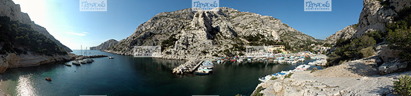 Europe, France, 13 Bouches du Rh�ne, Marseille, la calanque de Morgiou
