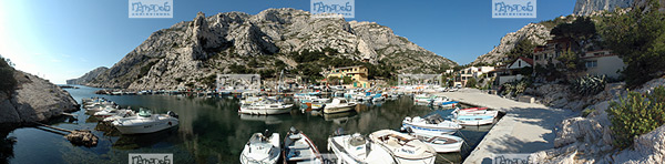 Europe, France, 13 Bouches du Rh�ne, Marseille, la calanque de Morgiou