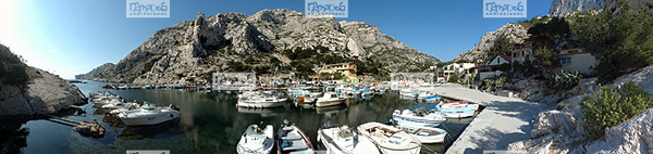 Europe, France, 13 Bouches du Rh�ne, Marseille, la calanque de Morgiou