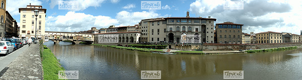Europe, Italie, Florence, le vieux pont