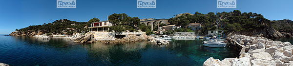Europe, France, 13 Bouches du Rh�ne, Marseille, la calanque de M�jan