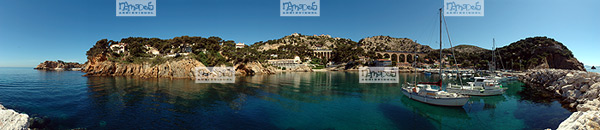 Europe, France, 13 Bouches du Rh�ne, Marseille, la calanque de La Redonne