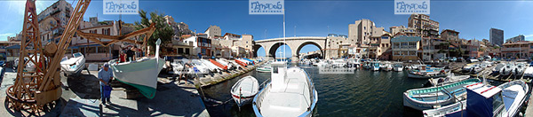 Europe, France, 13 Bouches du Rh�ne, Marseille, Vallon des Auffes