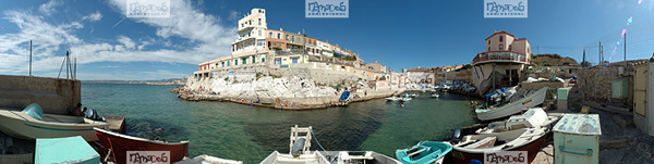 Europe, France, 13 Bouches du Rh�ne, Marseille, le Port de Malmousque